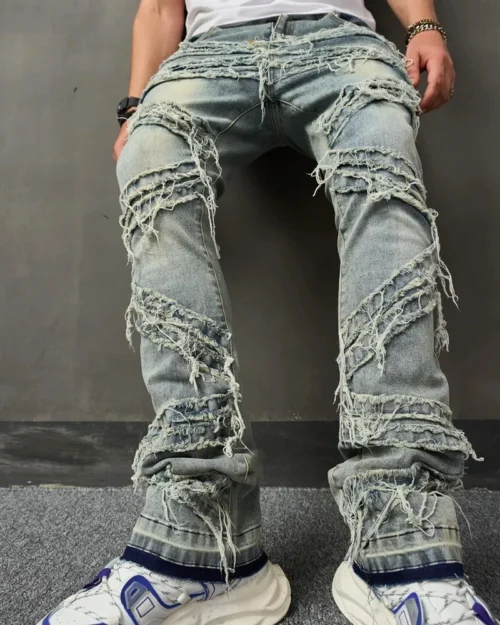 Casual Stacked Jeans