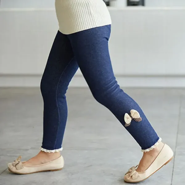 Kids Stacked Leggings Back