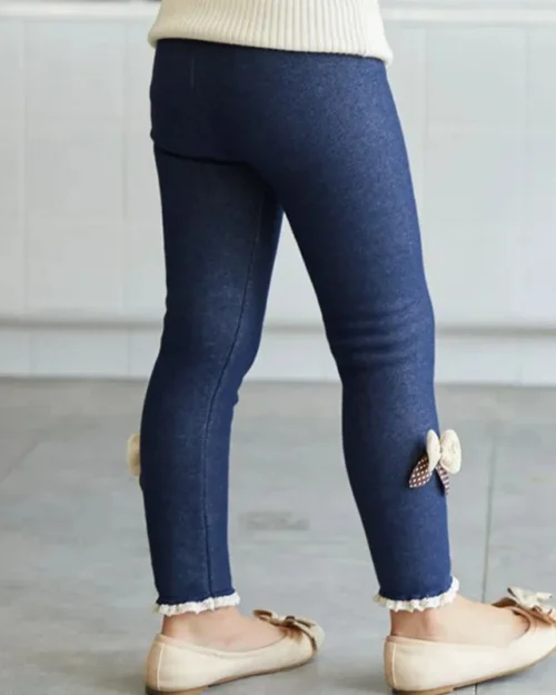 Kids Stacked Leggings Back