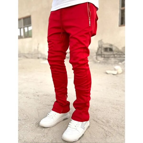 Korean Pants in red colour