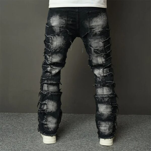 Ripped Jean with Patches