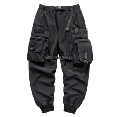 Stacked Tactical Techwear Cargo Pants for Men - Image 3