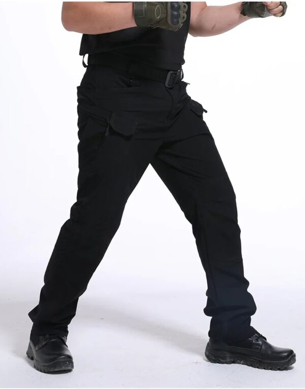 Black cargo pants