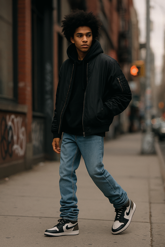 TikTok or Instagram stacked jeans @ stackedjeans.net