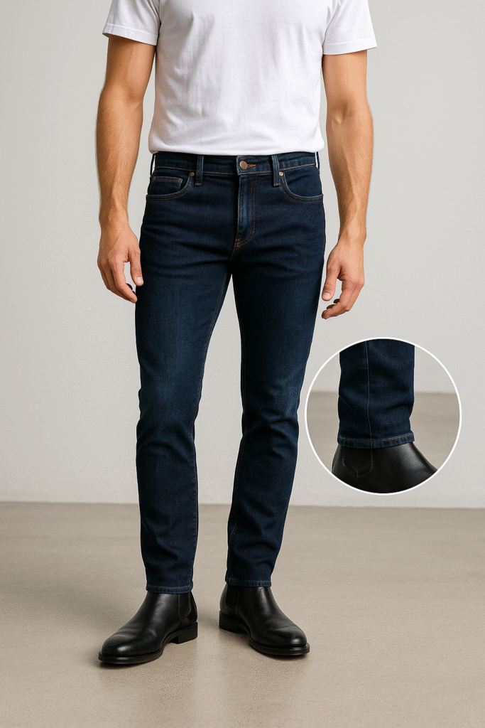 slim fit section image stackedjeans.net