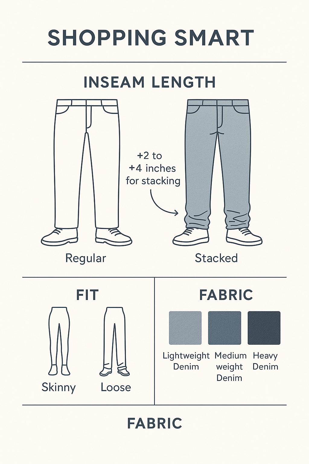Stacked jeans shopping guide stackedjeans.net