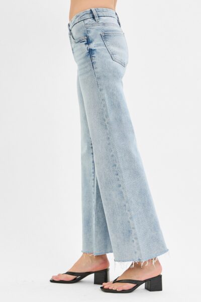 plus size low rise wide-leg jeans 1XL 2XL 3XL